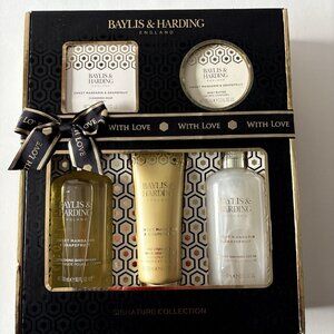 New BAYLIS & HARDING England Gift Box Set Sweet Mandarin & Grapefruit 5 Piece